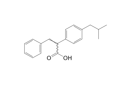 2-(p-isobutylphenyl)-3-phenylacrylic acid
