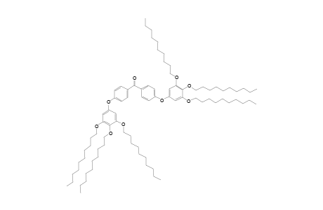 bis[4-(3,4,5-tris-decoxyphenoxy)phenyl]methanone