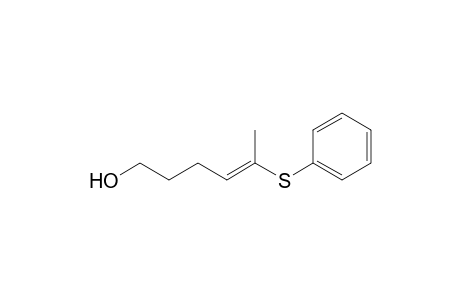 2-Phenylthio-2-hexen-6-ol
