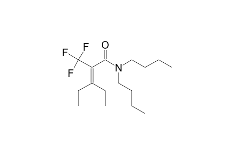 N,N-Dibutyl-3-ethyl-2-(trifluoromethyl)-2-pentenamide