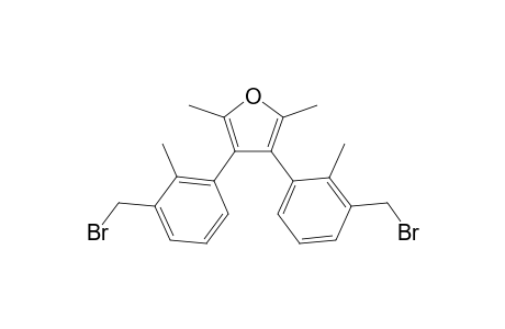 3,4-Bis[3-(bromomethyl)-2-methylphenyl)-2,5-dimethylfuran