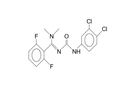 1-(A-Dimethylamino-2,6-difluoro-benzylidene)-3-(3,4-dichloro-phenyl)-urea