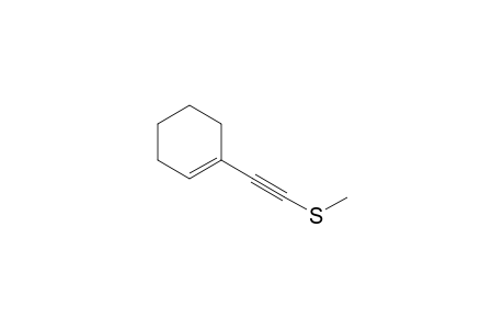 1-[(Methylthio)ethynyl]cyclohexene