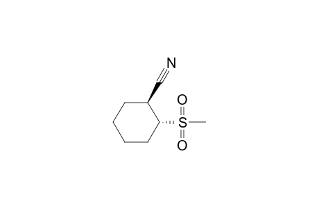 trans-1-Cyano-2-methanesulfonylcyclohexane