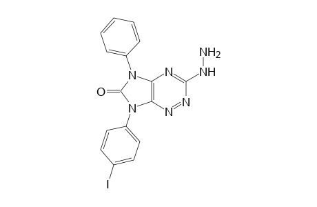 3-Hydrazinyl-7-(4-iodophenyl)-5-phenyl-5H-imidazo[4,5-e][1,2,4]triazin-6(7H)-one