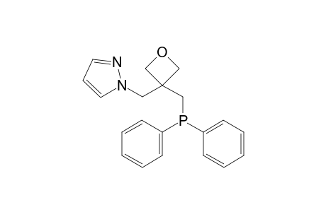 3-(Diphenylphosphanylmethyl)-3-(pyrazol-1-ylmethyl)oxetane