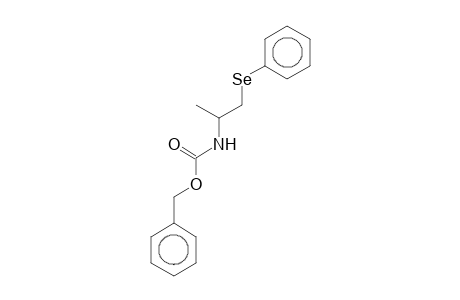 Carbamic acid, N-[1-(phenylselenyl)2-propyl)]-, benzyl ester