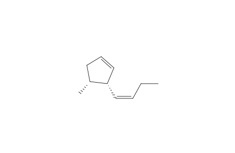 Cyclopentene, 3-(1-butenyl)-4-methyl-, [3.alpha.(Z),4.alpha.]-