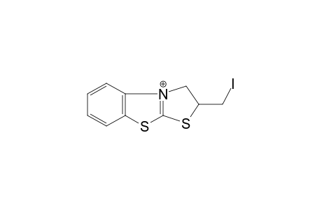 2-(iodomethyl)-2,3-dihydro[1,3]thiazolo[2,3-b][1,3]benzothiazol-4-ium