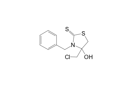 3-Benzyl-4-chloromethyl-4-hydroxythiazolidin-2-thione