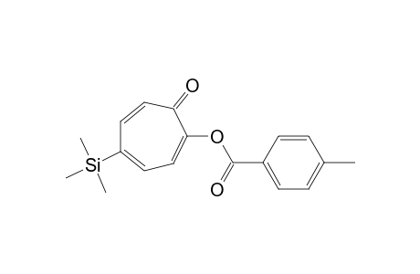 7-Oxo-4-trimethylsilylcyclohepta-1,3,5-trien-1-yl-4-methylbenzoate