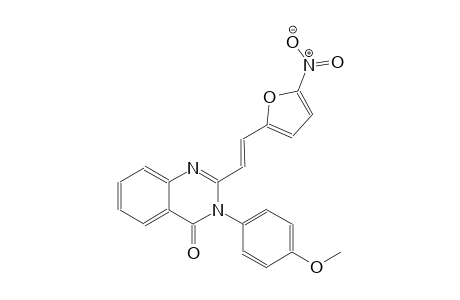 3-(4-methoxyphenyl)-2-[(E)-2-(5-nitro-2-furyl)ethenyl]-4(3H)-quinazolinone