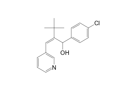 Benzenemethanol, 4-chloro-alpha-[2,2-dimethyl-1-(3-pyridinylmethylene)propyl]-