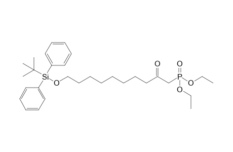 10-[tert-butyl(diphenyl)silyl]oxy-1-diethoxyphosphoryl-2-decanone