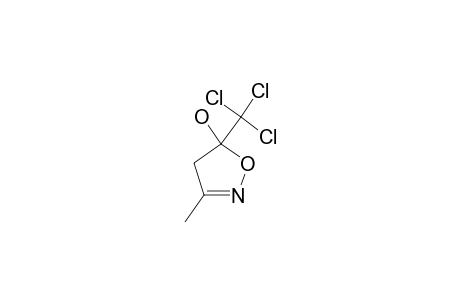3-METHYL-5-HYDROXY-5-TRICHLOROMETHYL-4,5-DIHYDROISOXAZOLE