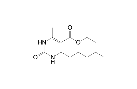 4-Amyl-2-keto-6-methyl-3,4-dihydro-1H-pyrimidine-5-carboxylic acid ethyl ester