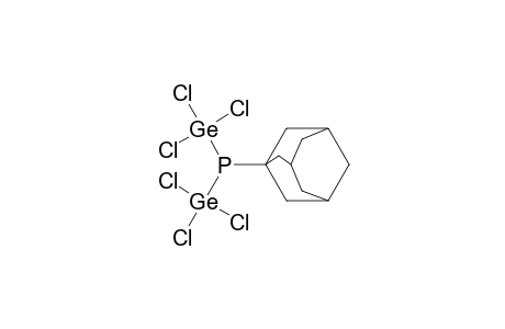1-Adamantyl-bis[trichlorogermyl] phosphane