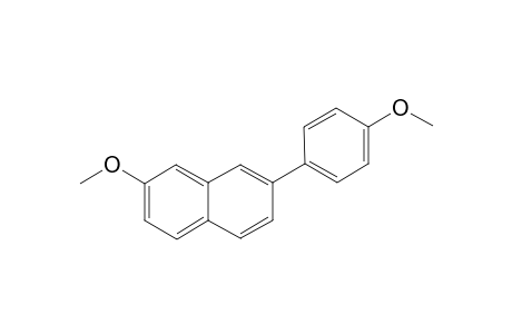 2-(4'-Methoxyphenyl)-7-methoxynaphthalene