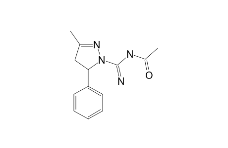 4,5-DIHYDRO-3-METHYL-5-PHENYL-1H-PYRAZOLE-1-CARBOXIMIDAMIDE-ACETATE