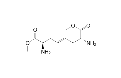 Dimethyl (E)-(2R,7R)-2,7-diamino-4-octenedioate