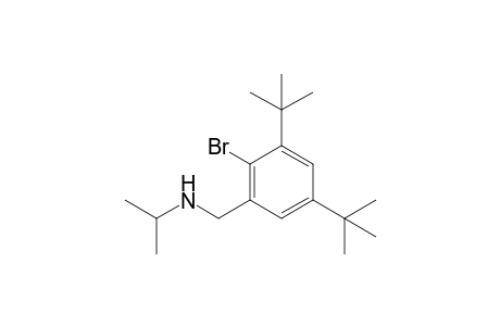 2-Bromo-1,5-di-t-butyl-3-(isopropylaminomethyl)benzene