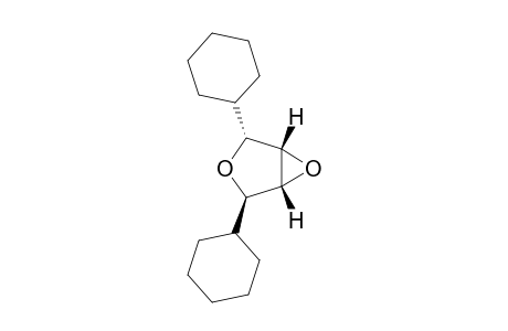 (+-)-(1aR,2R,4R,4aS)-2,4-Dicyclohexyltetrahydrooxireno[2,3-c]furan