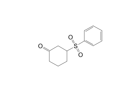 3-(Phenylsulfonyl)cyclohexan-1-one