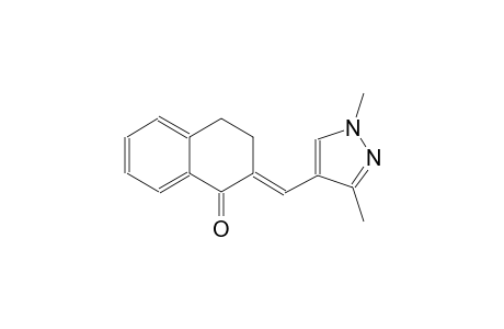 (2E)-2-[(1,3-dimethyl-1H-pyrazol-4-yl)methylene]-3,4-dihydro-1(2H)-naphthalenone
