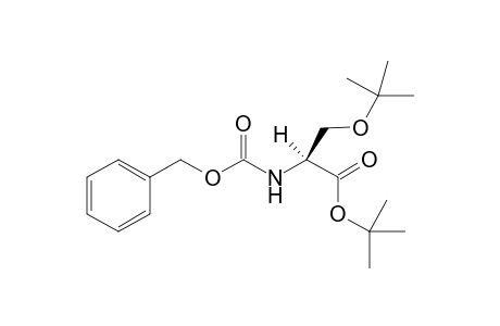O-(1,1-Dimethylethyl)-N-[[(phenylmethoxy)carbonyl]-L-serine 1,1-dimethylethyl ester