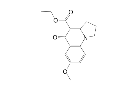 5-keto-7-methoxy-2,3-dihydro-1H-pyrrolo[1,2-a]quinoline-4-carboxylic acid ethyl ester
