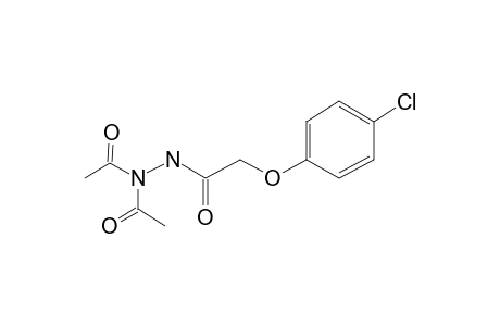 2-(4-Chlorophenoxy)acetohydrazide, N',N'-diacetyl-