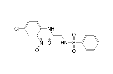 N-[2-(4-chloro-2-nitroanilino)ethyl]benzenesulfonamide