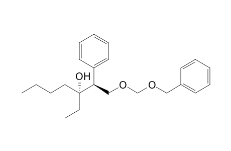 (2S,3R)-1-[(Benzyloxy)methoxy]-3-ethyl-2-phenylheptan-3-ol
