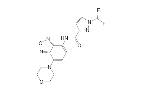 1-(difluoromethyl)-N-[7-(4-morpholinyl)-2,1,3-benzoxadiazol-4-yl]-1H-pyrazole-3-carboxamide