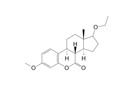 17-Ethoxy-3-methoxy-6-oxaestra-1,3,5(10)-trien-7-one