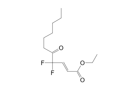 Ethyl 4,4-Difluoro-5-oxo-2-undecenoate
