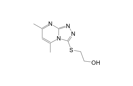 2-[(5,7-dimethyl[1,2,4]triazolo[4,3-a]pyrimidin-3-yl)sulfanyl]ethanol