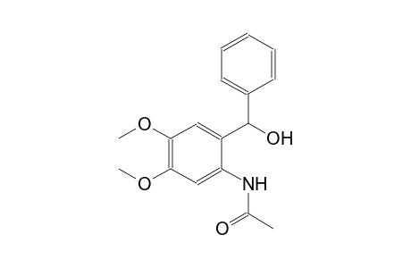 N-{2-[hydroxy(phenyl)methyl]-4,5-dimethoxyphenyl}acetamide