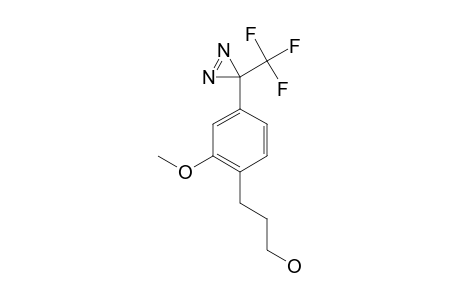 3-[2-METHOXY-4-[3-(TRIFLUOROMETHYL)-3H-DIAZIRIN-3-YL]-PHENYL]-PROPAN-1-OL