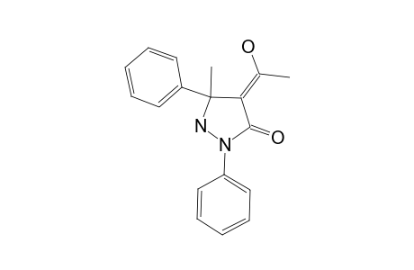 4-ACETYL-5-METHYL-2,5-DIPHENYLPYRAZOLIDIN-3-ONE;FORM_F