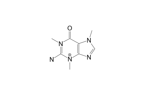 1,3,7-TRIMETHYL-GUANIN-1/3-IUM