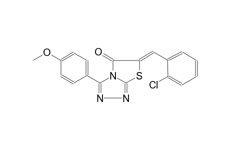 thiazolo[2,3-c][1,2,4]triazol-5(6H)-one, 6-[(2-chlorophenyl)methylene]-3-(4-methoxyphenyl)-, (6Z)-
