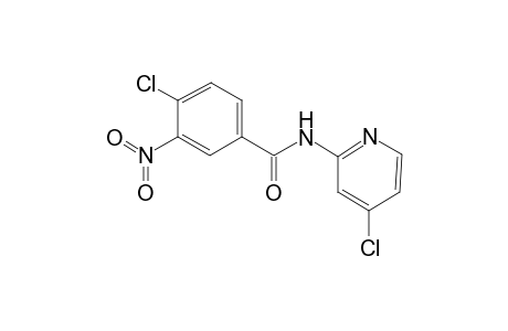 4-Chloro-N-(4-chloro-2-pyridinyl)-3-nitrobenzamide