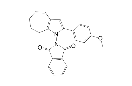 2-(2-(4-methoxyphenyl)-7,8-dihydrocyclohepta[b]pyrrol-1(6H)-yl)isoindoline-1,3-dione