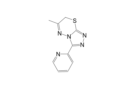 6-methyl-3-(2-pyridinyl)-7H-[1,2,4]triazolo[3,4-b][1,3,4]thiadiazine