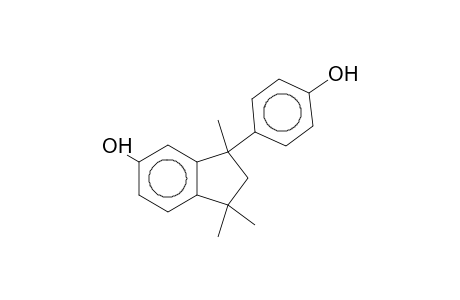 3-(4'-Hydroxyphenyl)-1,1,3-trimethyl-5-hydroxycyclopenta[4,5-c]benzene