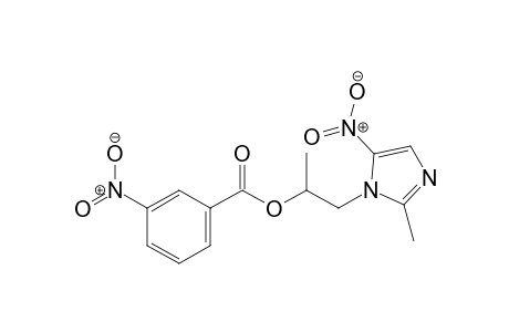 1-(2'-Methyl-5'-nitro-1'H-imidazol-1'-yl)propan-2-yl-3"-nitrobenzoate