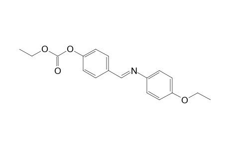Carbonic acid, 4-[[(4-ethoxyphenyl)imino]methyl]phenyl ethyl ester