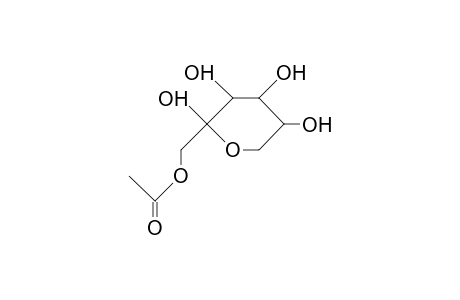 1-O-Acethyl-fructo-pyranoside