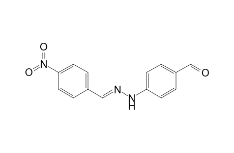 4-[N'-(4-Nitrobenzylidene)hydrazino]benzaldehyde